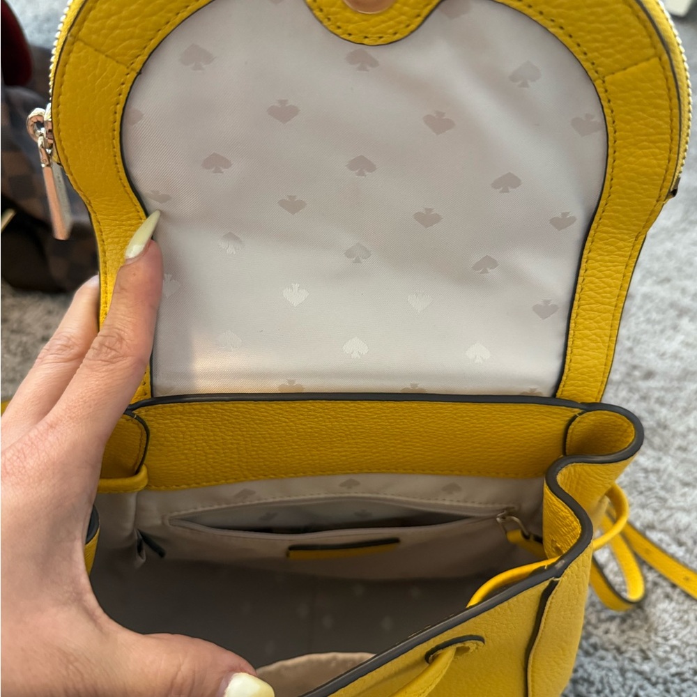 Kate Spade Vibrant Yellow Backpack - Picture 4 of 6